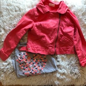 Crazy 8 Jacket and shirt bundle